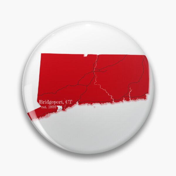 Item preview, Bridgeport, CT [Red] designed and sold by PhilbonianDezin.