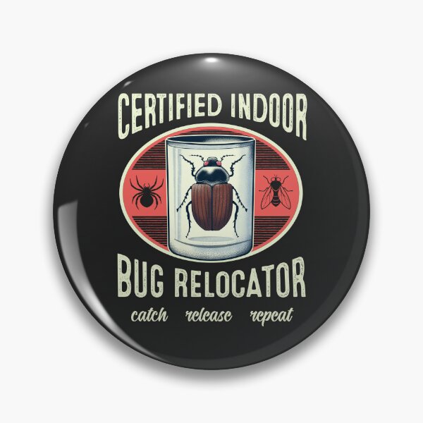 Item preview, Certified Indoor Bug Relocator Funny Eco Merch designed and sold by opalskystudio.