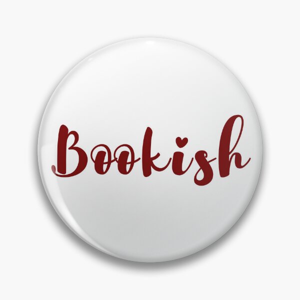 Item preview, Bookish Text Sticker Dark Red designed and sold by ThePoisonPen.