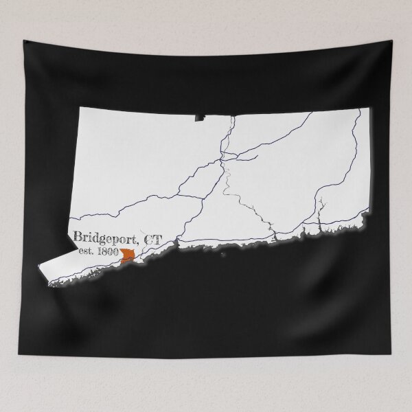 Item preview, Bridgeport, CT [White] designed and sold by PhilbonianDezin.