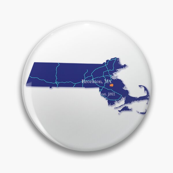 Item preview, Brockton, MA [Blue] designed and sold by PhilbonianDezin.