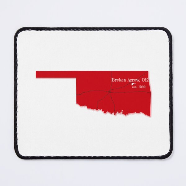 Item preview, Broken Arrow, OK [Red] designed and sold by PhilbonianDezin.