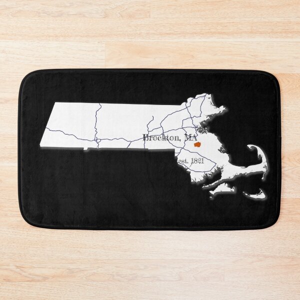 Item preview, Brockton, MA [White] designed and sold by PhilbonianDezin.