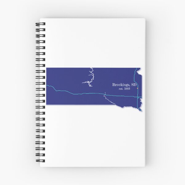 Item preview, Brookings, SD [Blue] designed and sold by PhilbonianDezin.