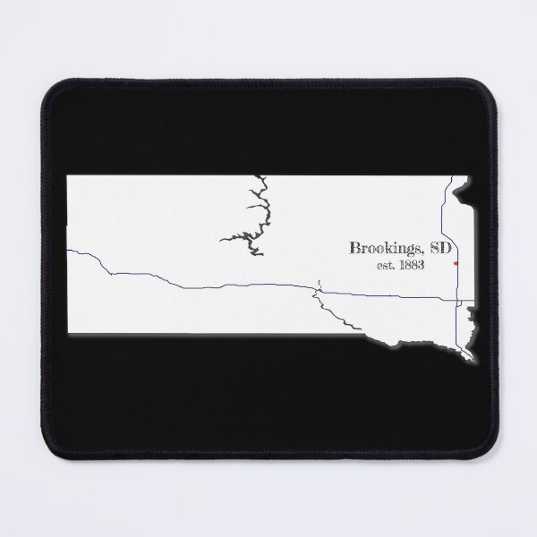 Item preview, Brookings, SD [White] designed and sold by PhilbonianDezin.