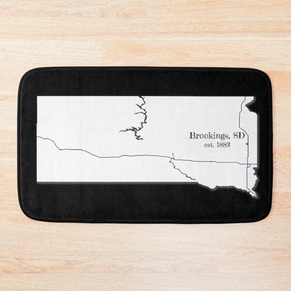 Item preview, Brookings, SD [White] designed and sold by PhilbonianDezin.