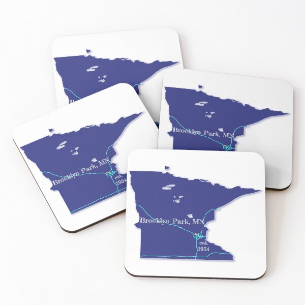 Item preview, Brooklyn Park, MN [Blue] designed and sold by PhilbonianDezin.