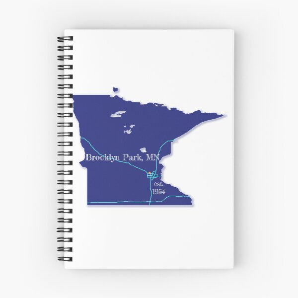 Item preview, Brooklyn Park, MN [Blue] designed and sold by PhilbonianDezin.