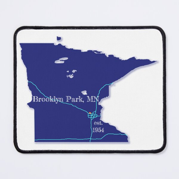 Item preview, Brooklyn Park, MN [Blue] designed and sold by PhilbonianDezin.