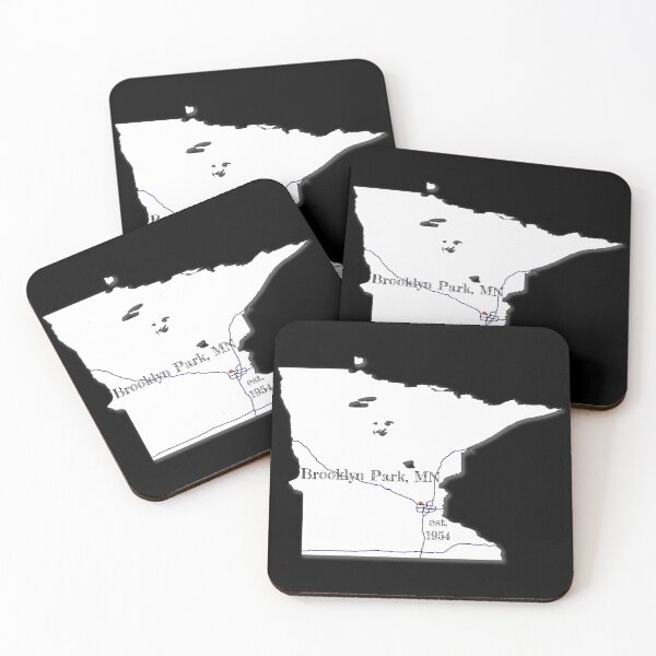 Item preview, Brooklyn Park, MN [White] designed and sold by PhilbonianDezin.