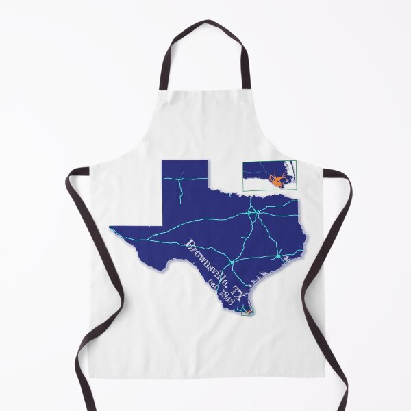 Item preview, Brownsville, TX [Blue] designed and sold by PhilbonianDezin.