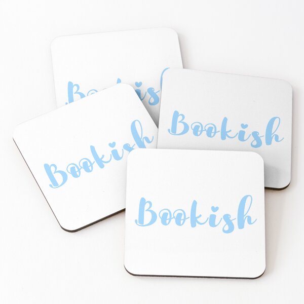 Item preview, Bookish Text Sticker Blue designed and sold by ThePoisonPen.