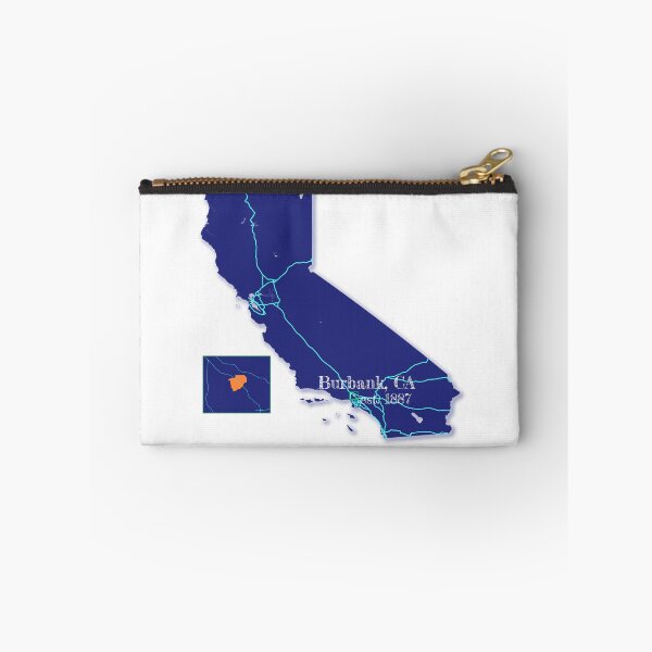 Item preview, Burbank, CA [Blue] designed and sold by PhilbonianDezin.
