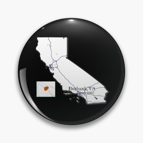 Item preview, Burbank, CA [White] designed and sold by PhilbonianDezin.