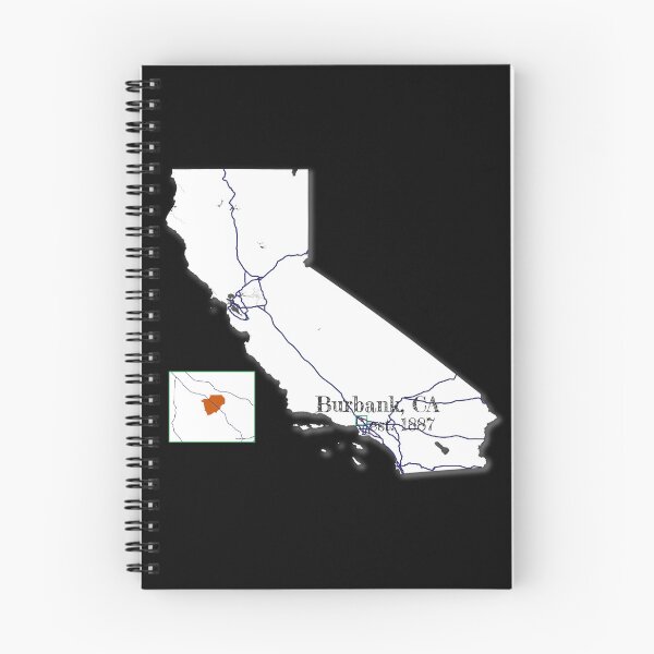 Item preview, Burbank, CA [White] designed and sold by PhilbonianDezin.