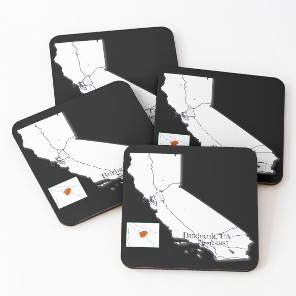 Item preview, Burbank, CA [White] designed and sold by PhilbonianDezin.