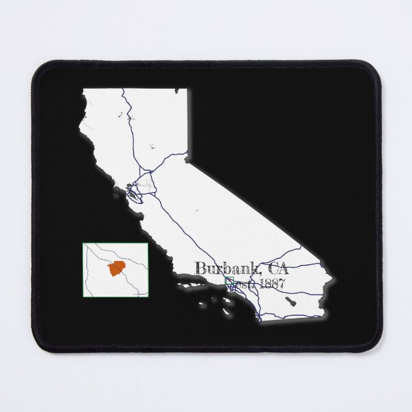 Item preview, Burbank, CA [White] designed and sold by PhilbonianDezin.