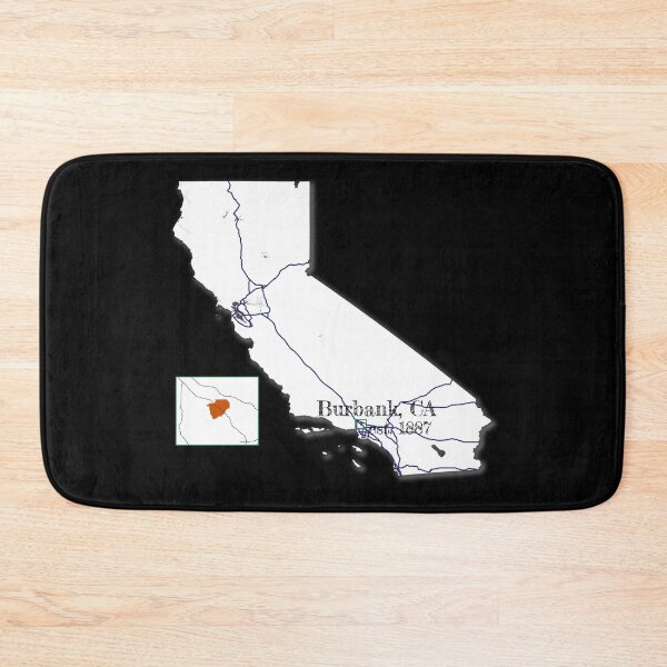 Item preview, Burbank, CA [White] designed and sold by PhilbonianDezin.