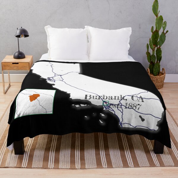 Item preview, Burbank, CA [White] designed and sold by PhilbonianDezin.