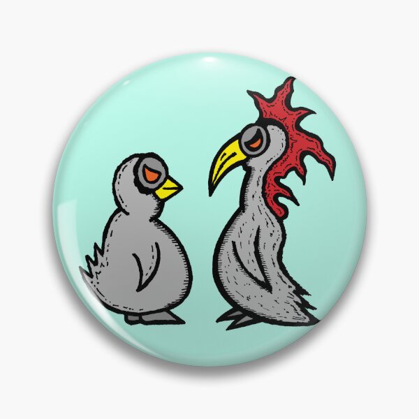 Item preview, Mean Chicks Beak to Beak designed and sold by Honney-Bayes.
