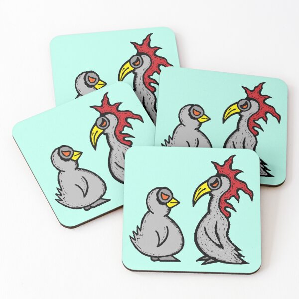 Item preview, Mean Chicks Beak to Beak designed and sold by Honney-Bayes.