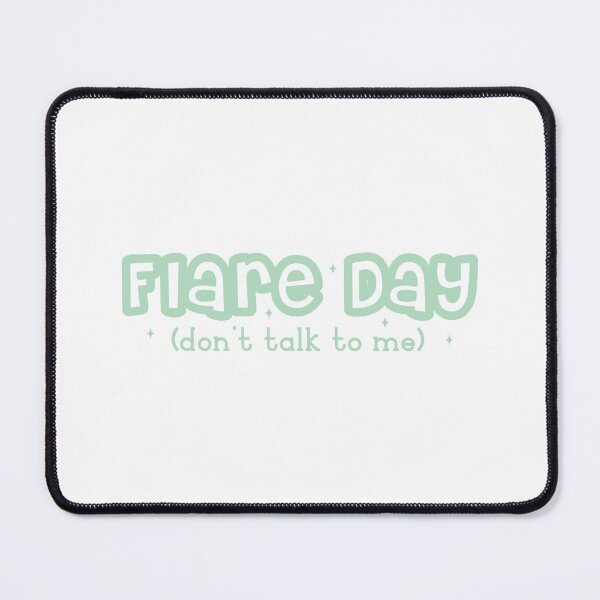 Item preview, Flare Day Mint Sticker Chronically Ill designed and sold by ThePoisonPen.