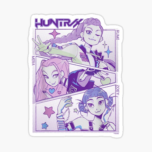 Item preview, K-Pop: Demon Hunters Team Officially Licensed designed and sold by RickSanlizArt.