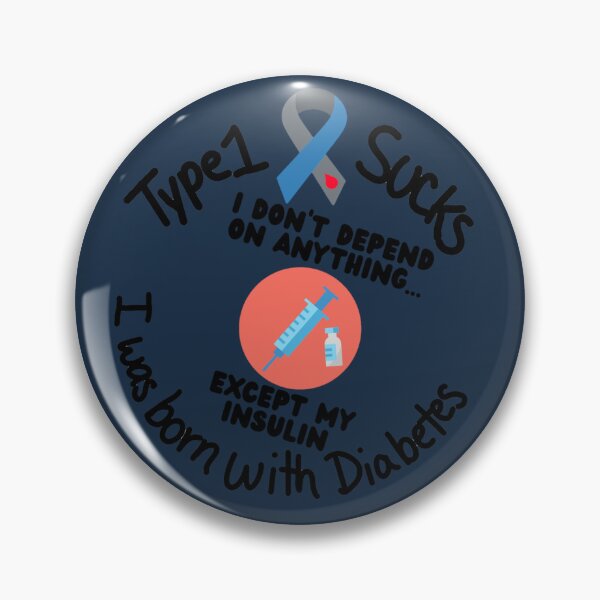 Item preview, Type 1 Diabetes: I don't depend on anything designed and sold by LynkPlaysGames.