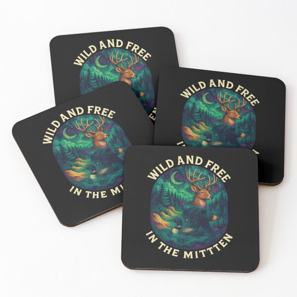 Item preview, Wild and Free in the Mitten designed and sold by American Travels.