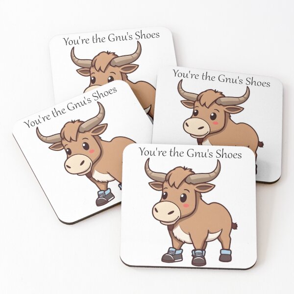 Item preview, You're the Gnu's Shoes designed and sold by marshmelephant.
