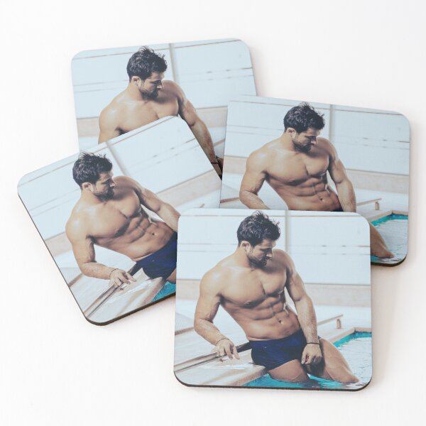Item preview, Poolside - Athletic Man Summer Photo designed and sold by Atlas Kai.