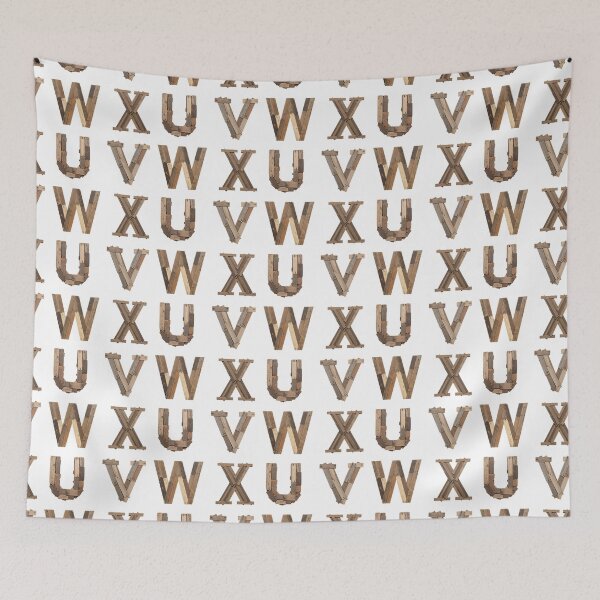 Item preview, U V W X designed and sold by Tecno-Art-Land.