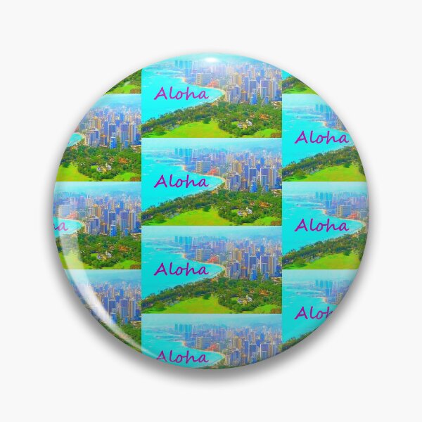 Item preview, Waikiki Bay From Diamond Head V designed and sold by R-F-B.