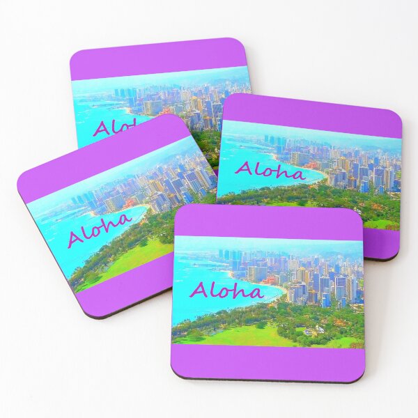 Item preview, Waikiki Bay From Diamond Head V designed and sold by R-F-B.