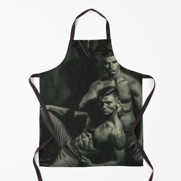 Item preview, Twin Brothers Shirtless Male Form Photography designed and sold by Atlas Kai.