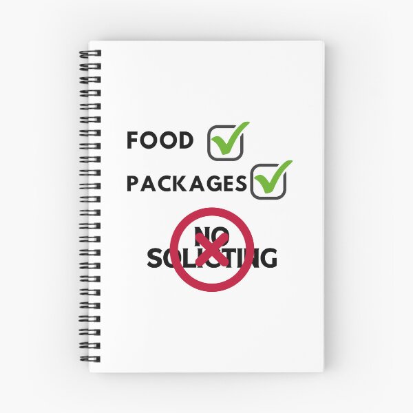 Item preview, Unless You Have Food or Packages Go Away No Soliciting Graphic Design designed and sold by SasscDesigns.