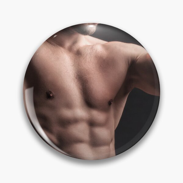 Item preview, Shirtless Sexy Man Wearing Jeans and USA Hat designed and sold by Atlas Kai.