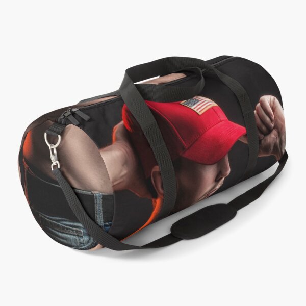 Item preview, Shirtless Sexy Man Wearing Jeans and USA Hat designed and sold by Atlas Kai.