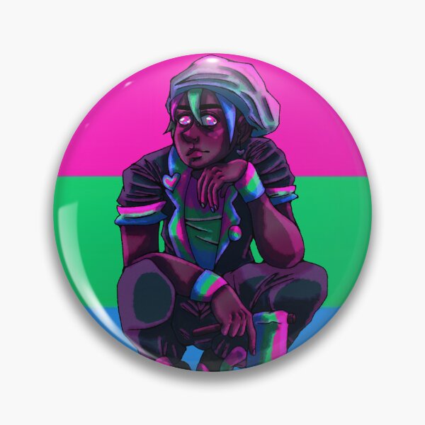 Item preview, Polysexual - Pride Character Designs designed and sold by GhostArtistArt.