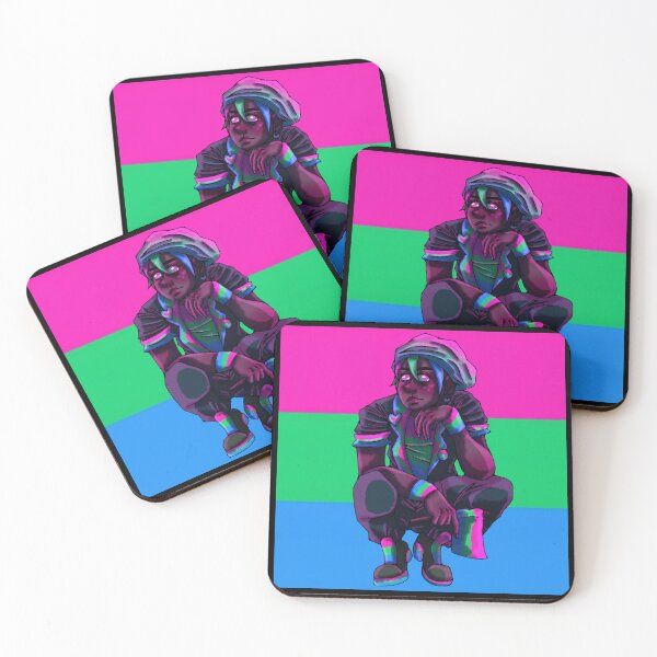 Item preview, Polysexual - Pride Character Designs designed and sold by GhostArtistArt.