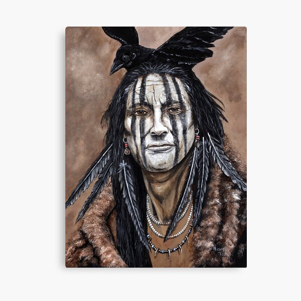 Crow Indian Canvas Print