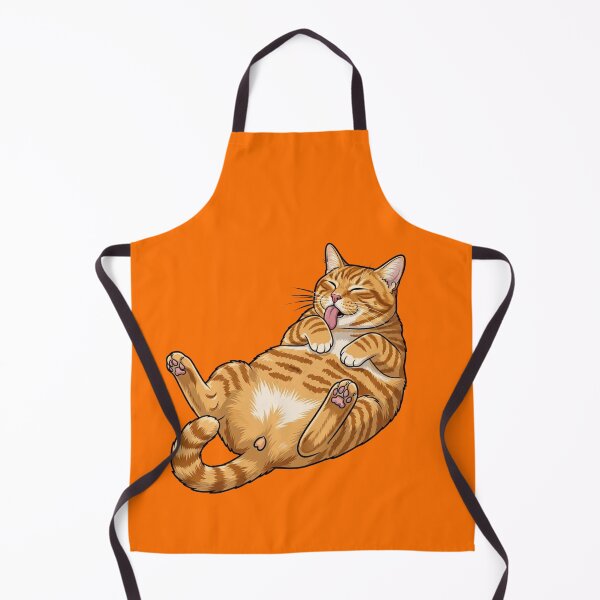 Item preview, Orange Tabby Cat – Belly Licking designed and sold by catastrocat.