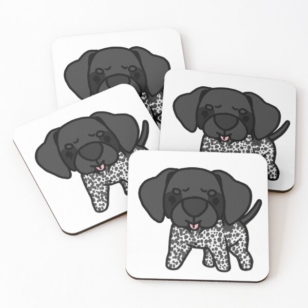 Item preview, Black Roan German Shorthaired Pointer Blep designed and sold by eto's art.