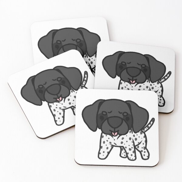 Item preview, Black Ticked German Shorthaired Pointer Blep designed and sold by eto's art.