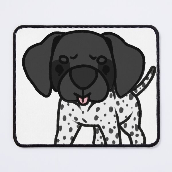 Item preview, Black Ticked German Shorthaired Pointer Blep designed and sold by eto's art.