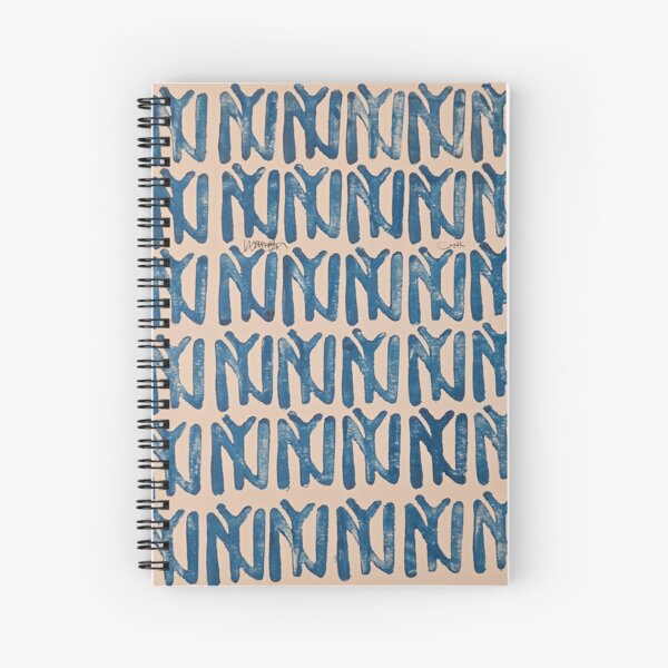 Aperçu de l'œuvre NY INK (bleu) créée et vendue par ArtDoneByHanein.