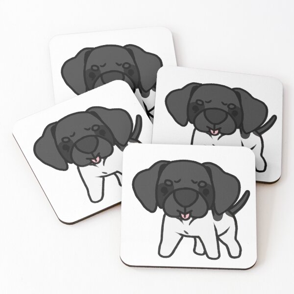 Item preview, Black Patched German Shorthaired Pointer Blep designed and sold by eto's art.