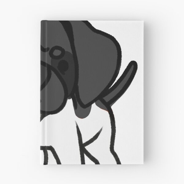 Item preview, Black Patched German Shorthaired Pointer Blep designed and sold by eto's art.