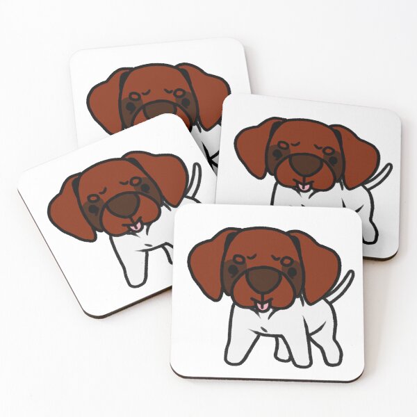 Item preview, Liver and White German Shorthaired Pointer Blep designed and sold by eto's art.