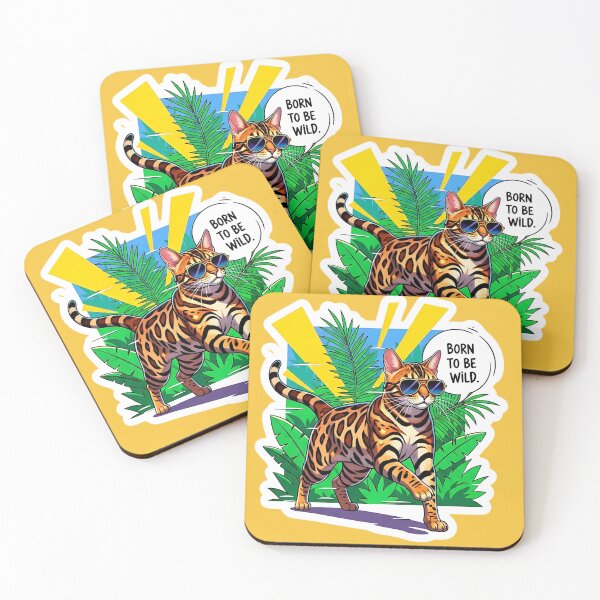 Item preview, Born to Be Wild – Bengal Style designed and sold by catastrocat.